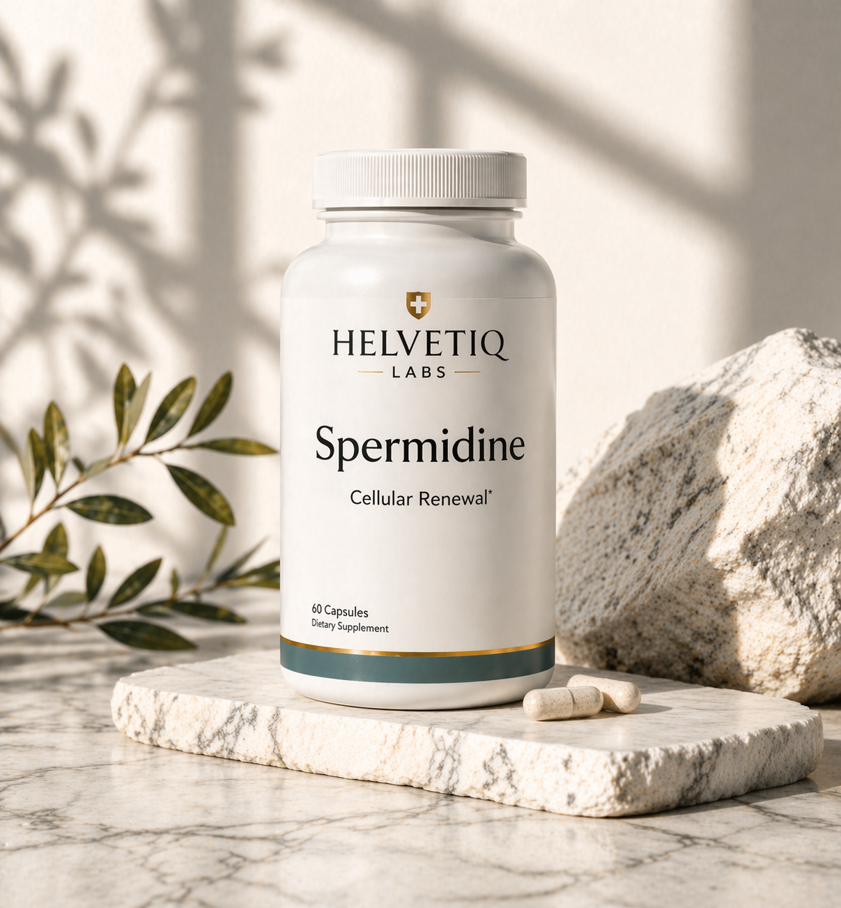 Helvetiq Labs Spermidin 6 mg – Premium Cellular Renewal Formula